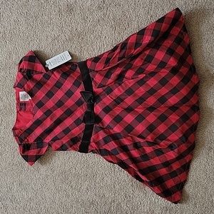 NEW Just One You Girls Plaid Dress